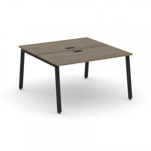 Style Project Рабочая станция 2-х сторон. SN-6A.DRS-001 Акация Лорка/Металл Белый 980*1232*750