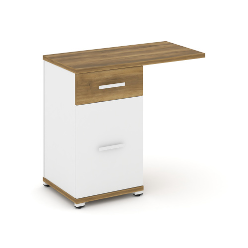 Тумба приставная с 1 ящиком Concept CN.TUS-003 W фото 8