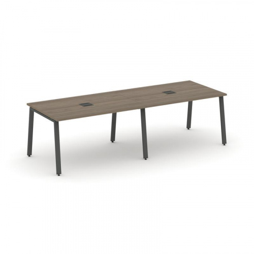 Style Project Стол переговорный SN-6A.SPRG-013 Дуб Наварра/Металл Антрацит 2760*980*750 фото 25