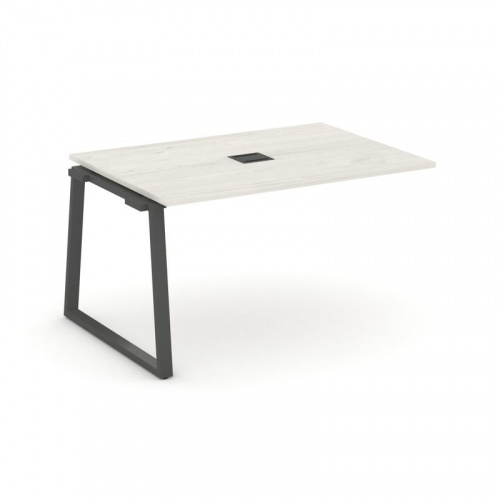 Style Project Проходной наб. элем. перег. стола SN-6T1.NSPRG-001 Акация Лорка/Металл Антрацит/Заглуш фото 24