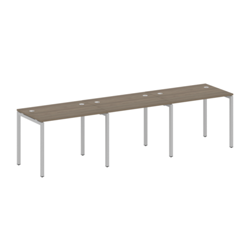 Бенч-система на 3 места на П-обр. м/к Metal System Quattro 40БП.СМ-3.1  фото 3