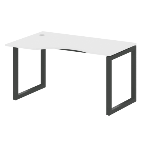 Стол криволинейный левый на О-обр. м/к Metal System Quattro 50БО.СА-2 (L) фото 7 Стол криволинейный левый на О-обр. м/к Metal System Quattro 50БО.СА-2 (L) фото 7