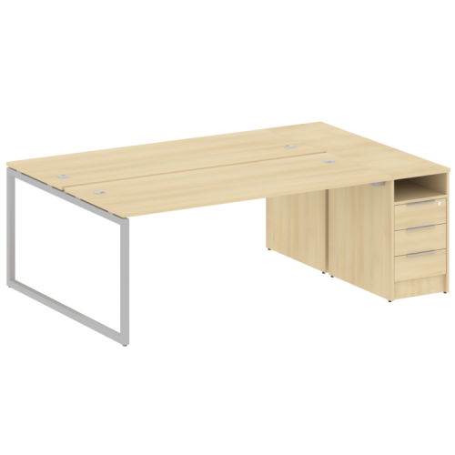 Бенч-система с тумбой на О-обр. м/к Metal System Quattro 40БО.РС-СТП-2.5 фото 12