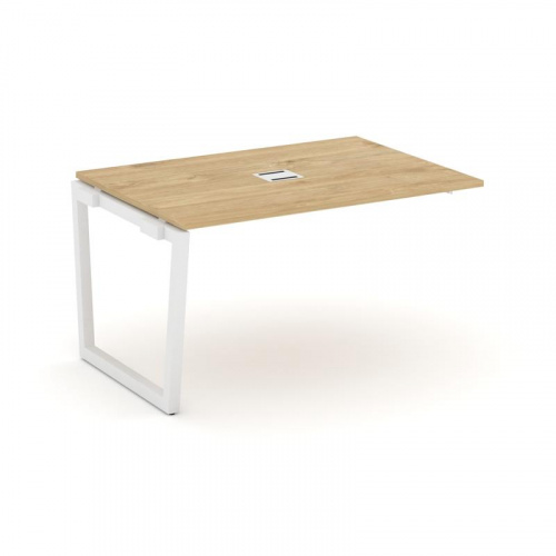 Style Project Проходной наб. элем. перег. стола SN-5T2.NSPRG-001 Акация Лорка/Металл Антрацит/Заглуш фото 3