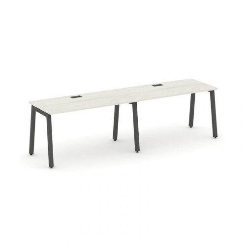 Style Project Рабочая станция 1 сторон. SN-5A.ORS-001 Тиквуд Светлый/Металл Антрацит 1960*600*750 фото 21