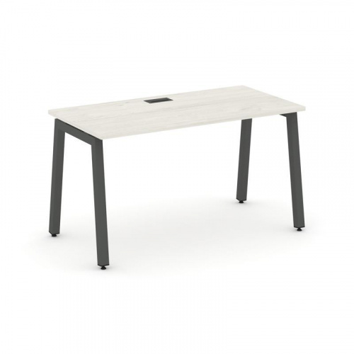 Style Project Стол письменный SN-5A.SP-014 Тиквуд Светлый/Металл Антрацит 1580*700*750 фото 20