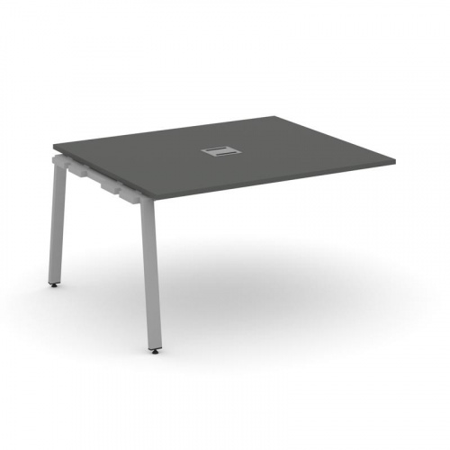 Style Project Проходной наб. элем. перег. стола SN-6A.NSPRG-034 Дуб Наварра/Металл Белый 1580*1180*7 фото 5