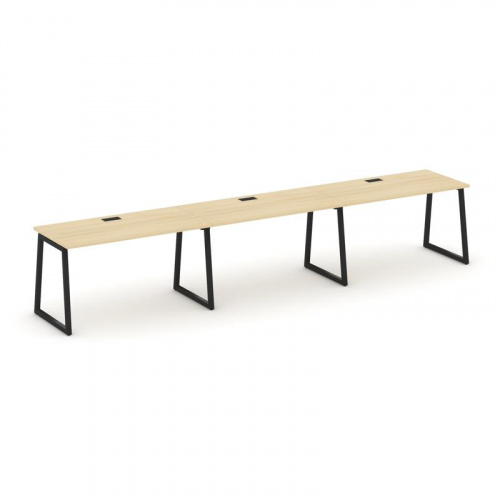 Style Project Рабочая станция 1 сторон. SN-4T1.ORS-053 Акация Лорка/Металл Антрацит/Заглушка Пластик фото 25