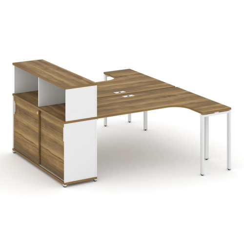 Бенч-система с опорным шкафом-купе с надставкой Concept CN.DSA-220 фото 8