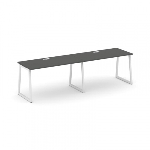 Style Project Рабочая станция 1 сторон. SN-4T1.ORS-003 Акация Лорка/Металл Антрацит/Заглушка Пластик фото 24