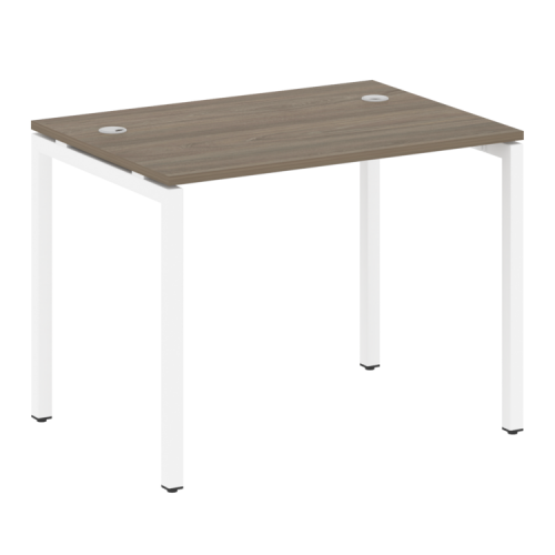 Стол офисный на П-обр. м/к Metal System Quattro 40БП.СП-1 фото 3