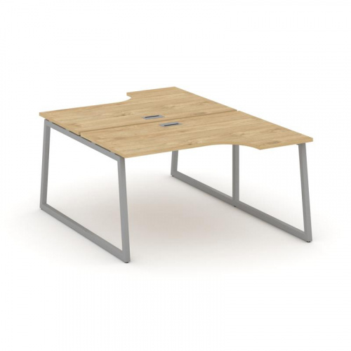 Style Project Рабочая станция эргоном. SN-4T1.DRPA-021 Акация Лорка/Металл Антрацит/Заглушка Пластик фото 2