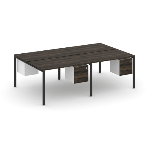 Бенч-система на 4 места с подвесными тумбами Concept CN.DRS-134 фото 9