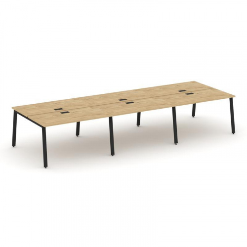 Style Project Рабочая станция 2-х сторон. SN-6A.DRS-083 Белый/Металл Белый 4140*1632*750 фото 4