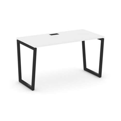 Style Project Стол письменный SN-4T2.SP-004 Акация Лорка/Металл Антрацит/Заглушка Пластик Черный 158 фото 5