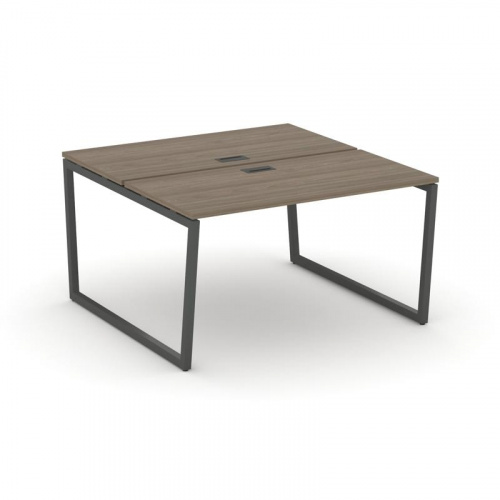 Style Project Рабочая станция 2-х сторон. SN-4T2.DRS-024 Акация Лорка/Металл Антрацит/Заглушка Пласт фото 25