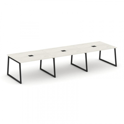 Style Project Стол переговорный SN-4T1.SPRG-053 Акация Лорка/Металл Антрацит/Заглушка Металл Антраци фото 5 Style Project Стол переговорный SN-4T1.SPRG-053 Акация Лорка/Металл Антрацит/Заглушка Металл Антраци фото 5