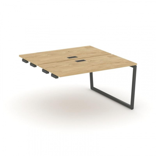 Style Project Стол-приставка к опор. элем. SN-4T2.DPRS-011 Акация Лорка/Металл Антрацит/Заглушка Пла фото 22