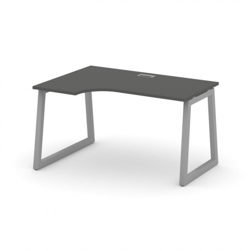 Style Project Стол рабочий эргоном. SN-5T1.SPA-021(L) Акация Лорка/Металл Антрацит/Заглушка Пластик фото 18