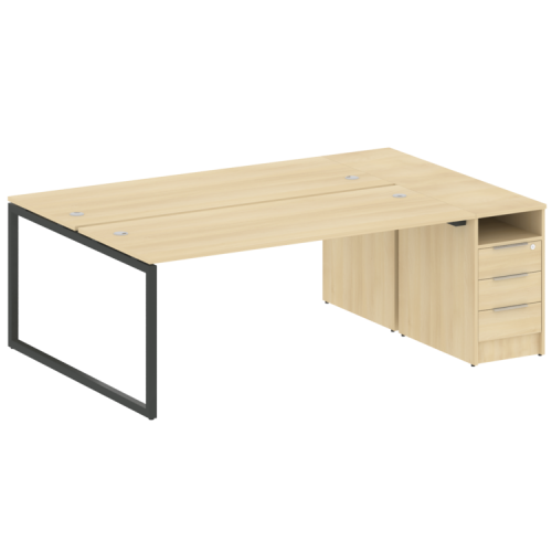 Бенч-система с тумбой на О-обр. м/к Metal System Quattro 40БО.РС-СТП-2.5 фото 9