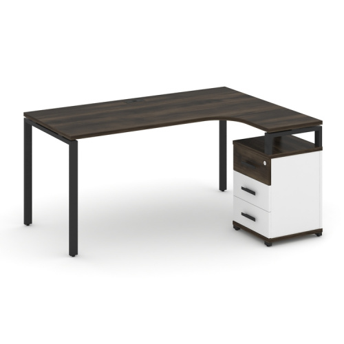 Стол эргономичный с опорной тумбой Concept CN.SA-307(R)