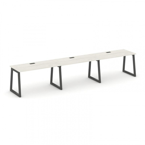 Style Project Рабочая станция 1 сторон. SN-5T1.ORS-041 Акация Лорка/Металл Антрацит/Заглушка Пластик фото 24