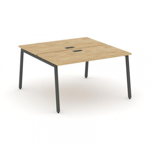 Style Project Рабочая станция 2-х сторон. SN-4A.DRS-021 Дуб Наварра/Металл Белый 980*1632*750 фото 22