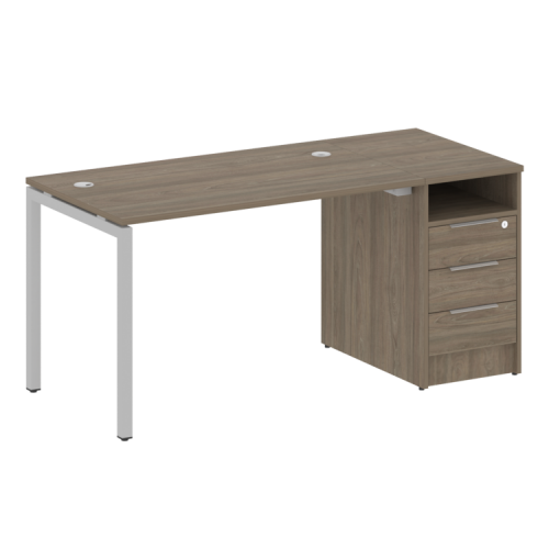 Бенч-система с тумбой на П-обр. м/к Metal System Quattro 40БП.РС-СТП-1.2