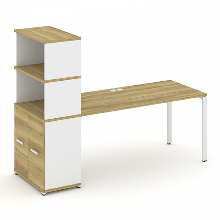 Стол офисный с опорным распашным шкафом Concept CN.SP-232