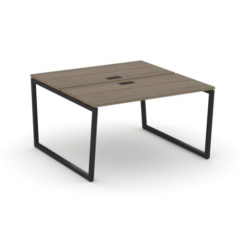 Style Project Рабочая станция 2-х сторон. SN-4T2.DRS-024 Акация Лорка/Металл Антрацит/Заглушка Пласт фото 7