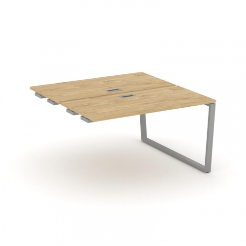 Style Project Стол-приставка к опор. элем. SN-6T2.DPRS-014 Акация Лорка/Металл Антрацит/Заглушка Пла фото 2