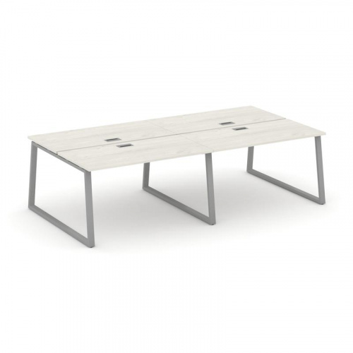 Style Project Рабочая станция 2-х сторон. SN-6T1.DRS-041 Акация Лорка/Металл Антрацит/Заглушка Пласт фото 12