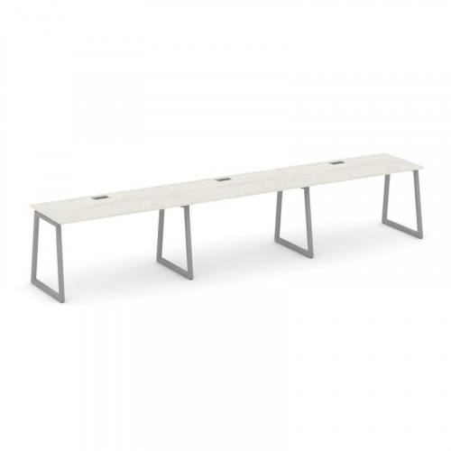 Style Project Рабочая станция 1 сторон. SN-4T1.ORS-053 Акация Лорка/Металл Антрацит/Заглушка Пластик фото 17