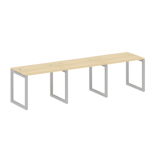 Бенч-система на 3 места на О-обр. м/к Metal System Quattro 50БО.СМ-3.1  фото 4