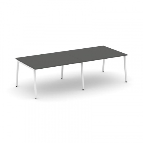 Style Project Стол переговорный SN-4A.SPRG-042.3 Белый/Металл Антрацит 2360*1180*750 фото 20