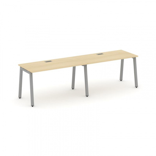 Style Project Рабочая станция 1 сторон. SN-5A.ORS-001 Тиквуд Светлый/Металл Антрацит 1960*600*750 фото 11