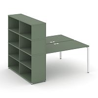 Бенч-система с опорным стеллажом с надставкой Concept CN.DRS-213