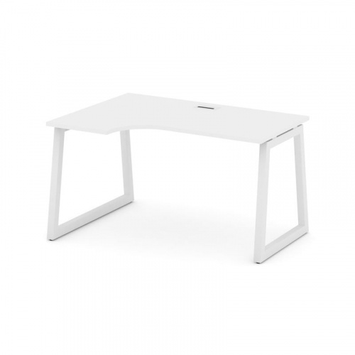 Style Project Стол рабочий эргоном. SN-5T1.SPA-021(L) Акация Лорка/Металл Антрацит/Заглушка Пластик фото 17