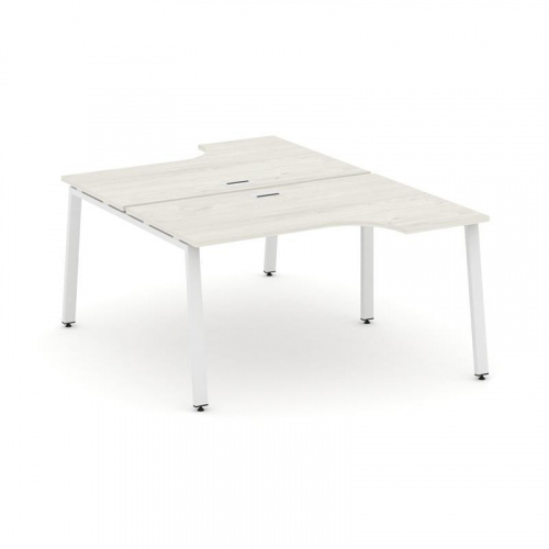 Style Project Рабочая станция эргоном. SN-6A.DRPA-002 Тиквуд Светлый/Металл Антрацит 1580*1232/1992* фото 24