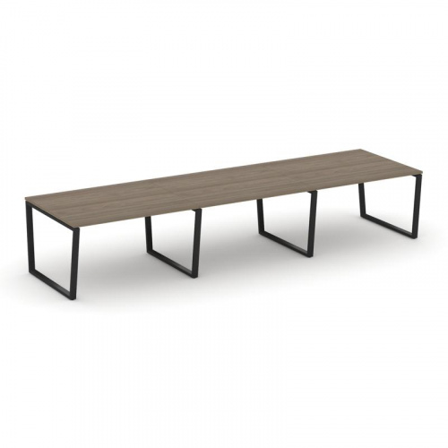 Style Project Стол переговорный SN-6T2.SPRG-052.3 Акация Лорка/Металл Антрацит 3540*1180*750 фото 8