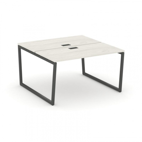 Style Project Рабочая станция 2-х сторон. SN-4T2.DRS-024 Акация Лорка/Металл Антрацит/Заглушка Пласт фото 24