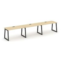 Style Project Рабочая станция 1 сторон. SN-5T1.ORS-054 Акация Лорка/Металл Антрацит/Заглушка Пластик