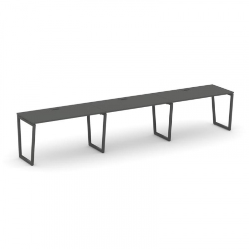 Style Project Рабочая станция 1 сторон. SN-4T2.ORS-054 Акация Лорка/Металл Антрацит/Заглушка Пластик фото 27