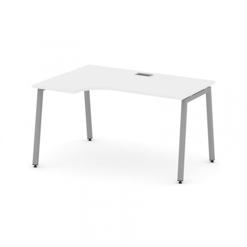 Style Project Стол рабочий эргоном. SN-4A.SPA-001(L) Дуб Наварра/Металл Антрацит 1380*600/980*750 Style Project Стол рабочий эргоном. SN-4A.SPA-001(L) Дуб Наварра/Металл Антрацит 1380*600/980*750