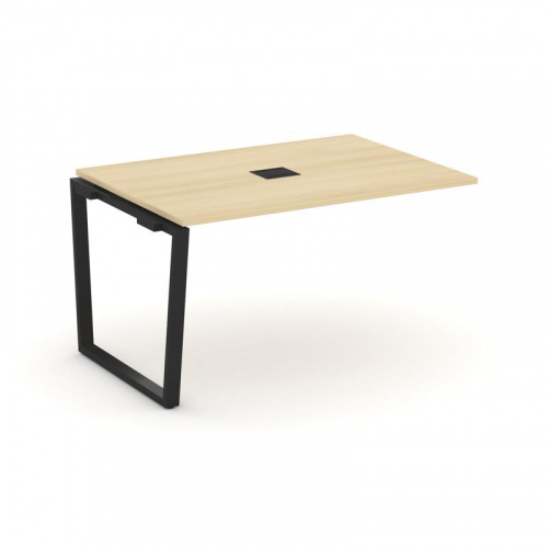 Style Project Проходной наб. элем. перег. стола SN-6T2.NSPRG-004 Акация Лорка/Металл Антрацит/Заглуш фото 5