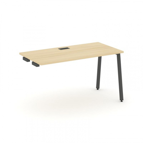 Style Project Стол-приставка к опор. элем. SN-4A.OPRS-002 Дуб Наварра/Металл Антрацит 1180*600*750 фото 16