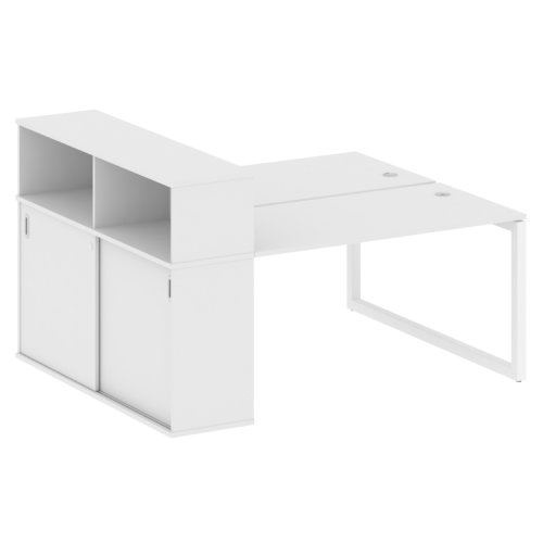 Бенч-система с шкафом-купе на О-обр. м/к Metal System Quattro 50БО.РС-СШК-2.3 фото 5