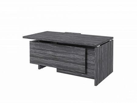 Стол с опорной тумбой FI-117R.DD Древесина Графит