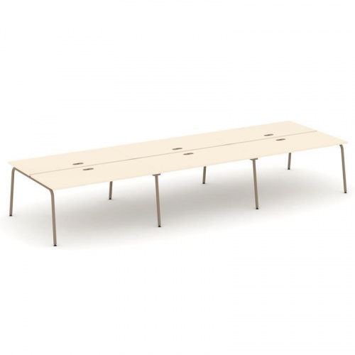 Бенч-система на 6 мест Estetica ES.D.RS-6.4-LK фото 2