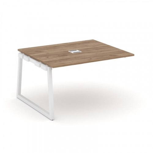 Style Project Проходной наб. элем. перег. стола SN-5T1.NSPRG-034 Акация Лорка/Металл Антрацит/Заглуш фото 11